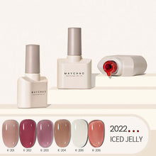 Load image into Gallery viewer, Transparent Jade Fat Ice Transparent Nude Nail Polish
