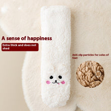 Load image into Gallery viewer, Japanese-style winter floor socks with cute design and anti-slip particles.
