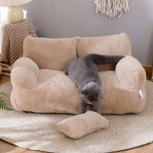 Load image into Gallery viewer, Luxury Cat Bed Sofa Winter Warm Cat Nest Pet Bed For Small Medium Dogs Cats Comfortable Plush Puppy Bed Pet Supplies
