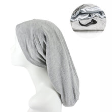 Load image into Gallery viewer, Women&#39;s Satin Satin Lined Adjustable Long Nightcap
