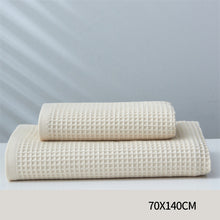 Load image into Gallery viewer, Pure Cotton Japanese-style Absorbent Household Honeycomb Pattern Towel
