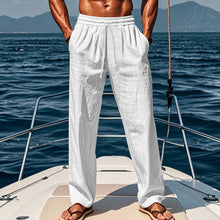 Load image into Gallery viewer, Breathable Cotton And Linen Loose Leisure Sports Trousers
