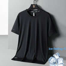 Load image into Gallery viewer, Summer Ice Silk Quick-drying Loose Breathable Short Sleeve
