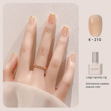 Load image into Gallery viewer, Transparent Jade Fat Ice Transparent Nude Nail Polish
