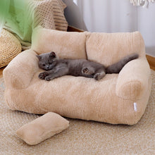 Load image into Gallery viewer, Luxury Cat Bed Sofa Winter Warm Cat Nest Pet Bed For Small Medium Dogs Cats Comfortable Plush Puppy Bed Pet Supplies
