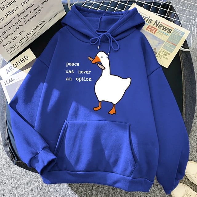 Men Fashionable Duck Trendy Hoodie