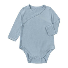 Load image into Gallery viewer, Baby Bamboo Fiber Long Sleeve Baby Bodysuit Jumpsuit
