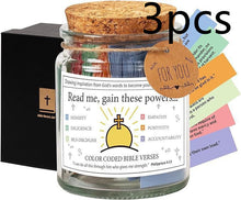 Load image into Gallery viewer, Bible Verses In A Jar 90 Verses Jar
