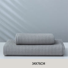 Load image into Gallery viewer, Pure Cotton Japanese-style Absorbent Household Honeycomb Pattern Towel
