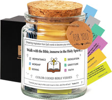 Load image into Gallery viewer, Bible Verses In A Jar 90 Verses Jar
