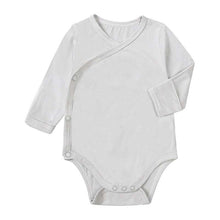 Load image into Gallery viewer, Baby Bamboo Fiber Long Sleeve Baby Bodysuit Jumpsuit
