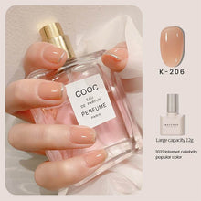 Load image into Gallery viewer, Transparent Jade Fat Ice Transparent Nude Nail Polish
