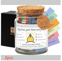 Load image into Gallery viewer, Bible Verses In A Jar 90 Verses Jar
