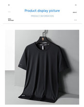 Load image into Gallery viewer, Summer Ice Silk Quick-drying Loose Breathable Short Sleeve
