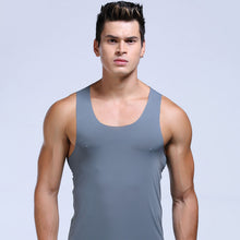 Load image into Gallery viewer, Workout Sleeveless Men&#39;s I-shaped Vest Ice Silk Light Bottoming Shirt
