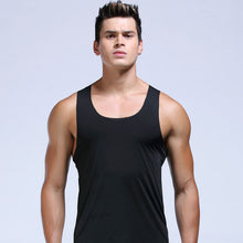 Load image into Gallery viewer, Workout Sleeveless Men&#39;s I-shaped Vest Ice Silk Light Bottoming Shirt
