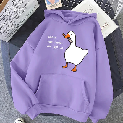 Men Fashionable Duck Trendy Hoodie