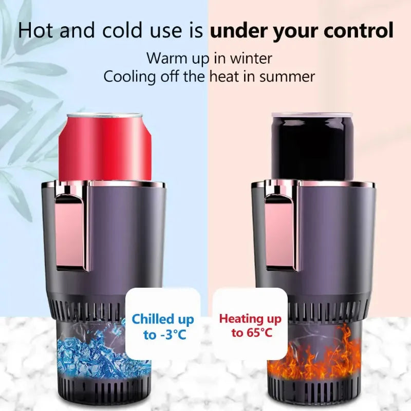 2-in-1 Car Beverages Cup Warmer & Cooler