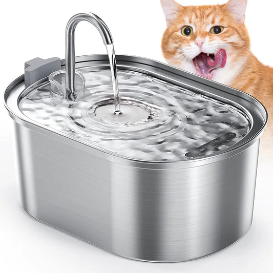 Stainless Steel Cat Water Dispenser