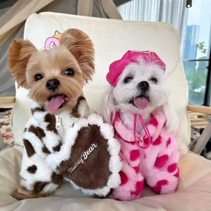 Plush Warm Dog Coat - So Comfy