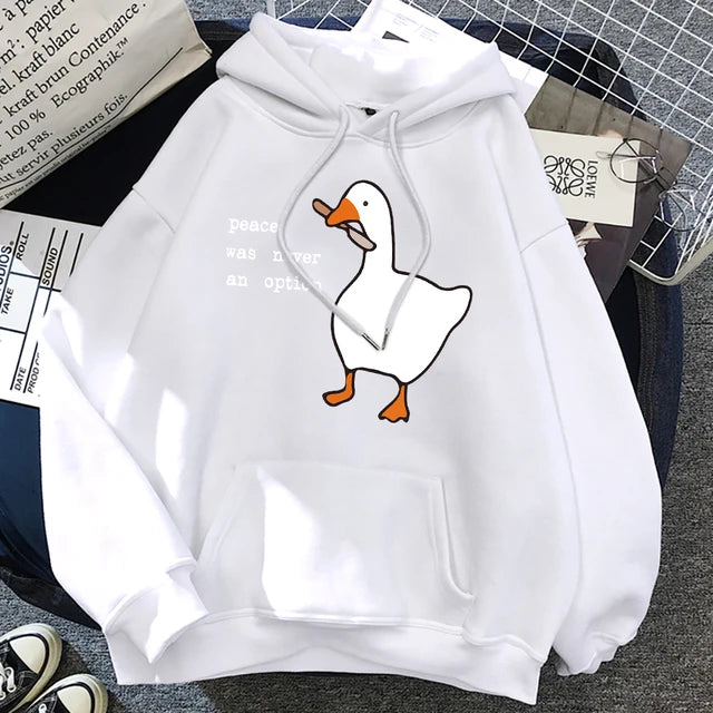 Men Fashionable Duck Trendy Hoodie