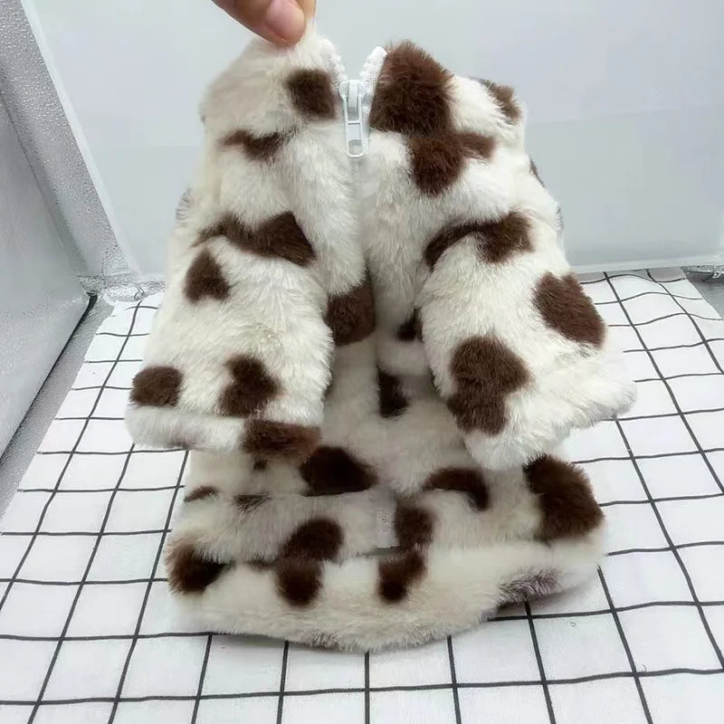 Plush Warm Dog Coat - So Comfy