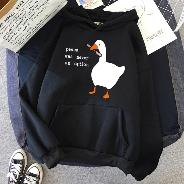 Men Fashionable Duck Trendy Hoodie