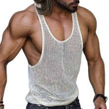 Load image into Gallery viewer, Summer New Style White Bottoming Sweater Loose Fitness Sports Vest
