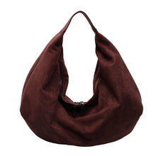 Load image into Gallery viewer, Retro Casual Large Capacity Totes Suede Fabric
