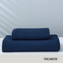 Load image into Gallery viewer, Pure Cotton Japanese-style Absorbent Household Honeycomb Pattern Towel
