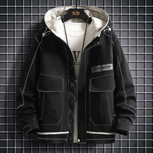 Load image into Gallery viewer, Handsome Casual Hooded Work Clothes Men&#39;s Jacket
