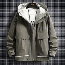 Load image into Gallery viewer, Handsome Casual Hooded Work Clothes Men&#39;s Jacket
