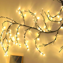 Load image into Gallery viewer, Vines With Lights Christmas Garland Light Flexible DIY Willow Vine Branch LED Light For Room Wall Wedding Party Decor
