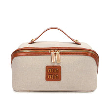 Load image into Gallery viewer, Retro Tile Cosmetic Bag Large Capacity Portable Portable Cosmetics
