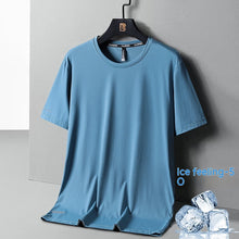 Load image into Gallery viewer, Summer Ice Silk Quick-drying Loose Breathable Short Sleeve
