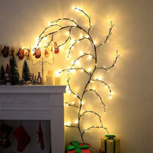 Load image into Gallery viewer, Vines With Lights Christmas Garland Light Flexible DIY Willow Vine Branch LED Light For Room Wall Wedding Party Decor
