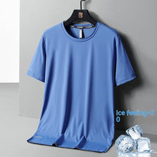 Load image into Gallery viewer, Summer Ice Silk Quick-drying Loose Breathable Short Sleeve
