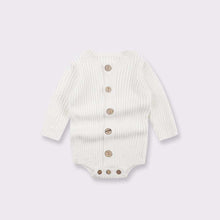 Load image into Gallery viewer, Knitted Sweater Baby Bodysuit One-piece Baby Wear
