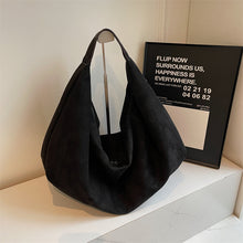 Load image into Gallery viewer, Retro Casual Large Capacity Totes Suede Fabric
