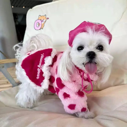 Plush Warm Dog Coat - So Comfy