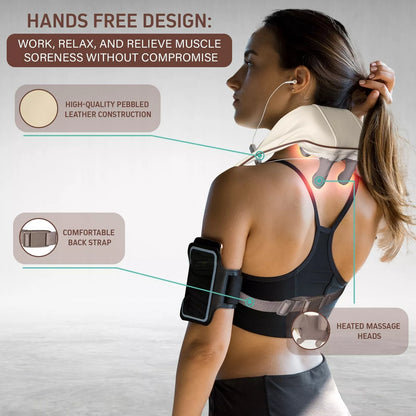 Cervical Neck & Back Massager for Fast Pain Relief