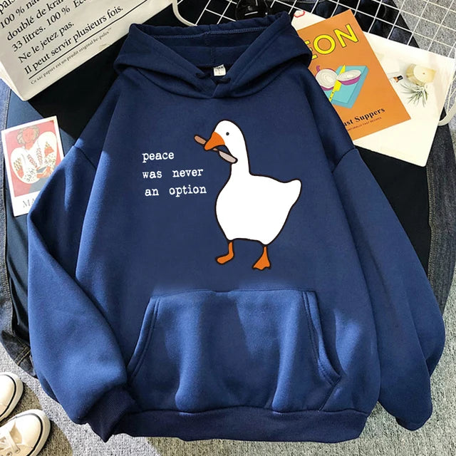 Men Fashionable Duck Trendy Hoodie