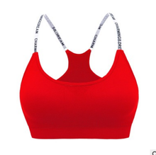 Load image into Gallery viewer, spaghetti strap yoga sport bra
