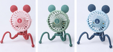 Load image into Gallery viewer, Portable Fan, USB Rechargeable, Adjustable base
