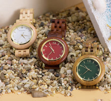 Load image into Gallery viewer, Stylish Temperament Wooden Watch
