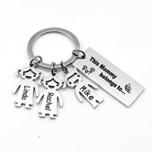 Load image into Gallery viewer, Stainless Steel Keychain
