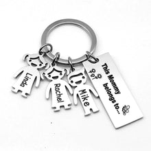 Load image into Gallery viewer, Stainless Steel Keychain
