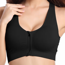 Load image into Gallery viewer, Womens Front Zipper Sports Bra
