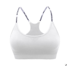 Load image into Gallery viewer, spaghetti strap yoga sport bra
