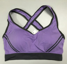 Load image into Gallery viewer, Womens Seamless Padded Sports Bra
